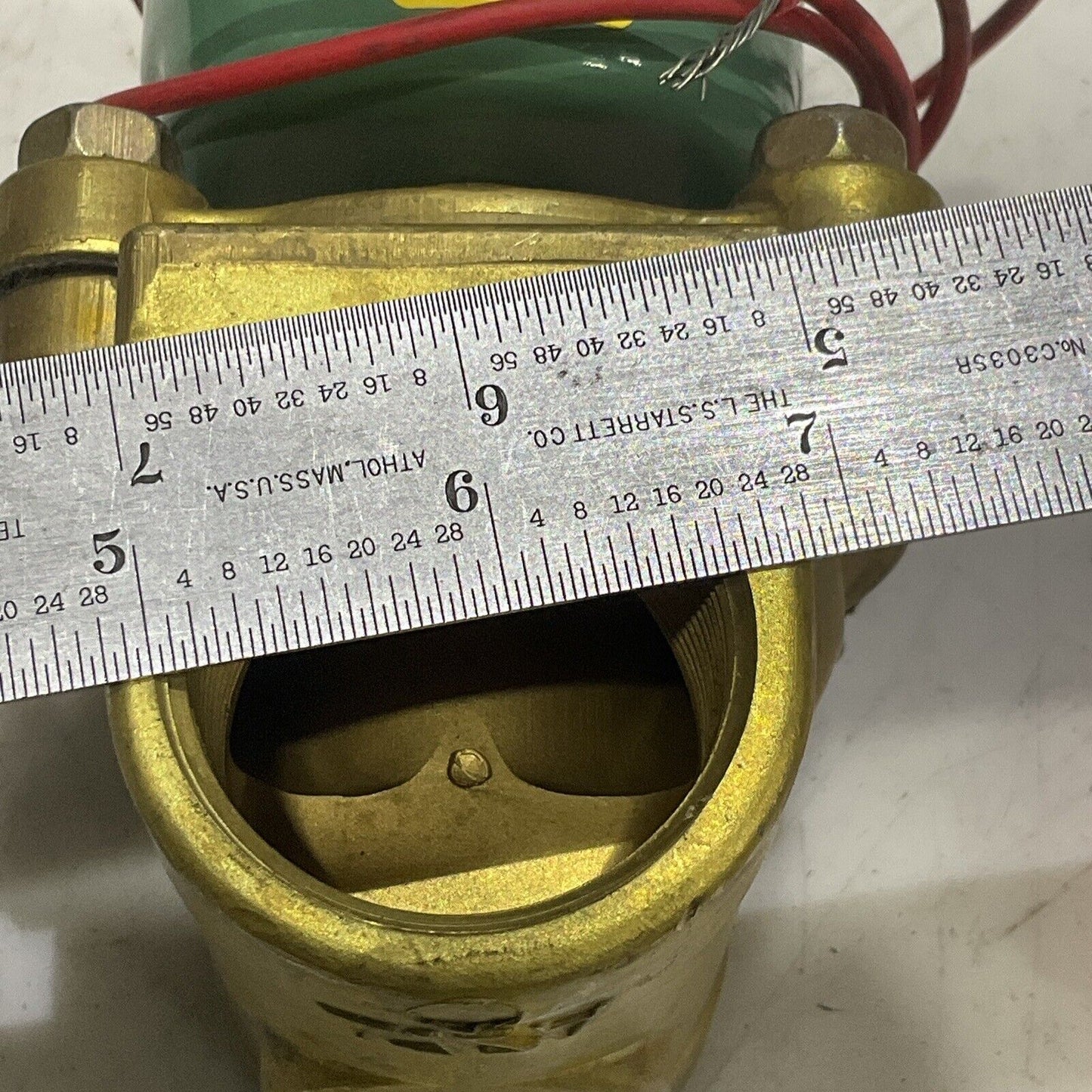 ASCO EF80171 F511009 EF8210B55 SOLENOID VALVE 150/125 PSI 15.4 W 1-1/4 PIPE 120V