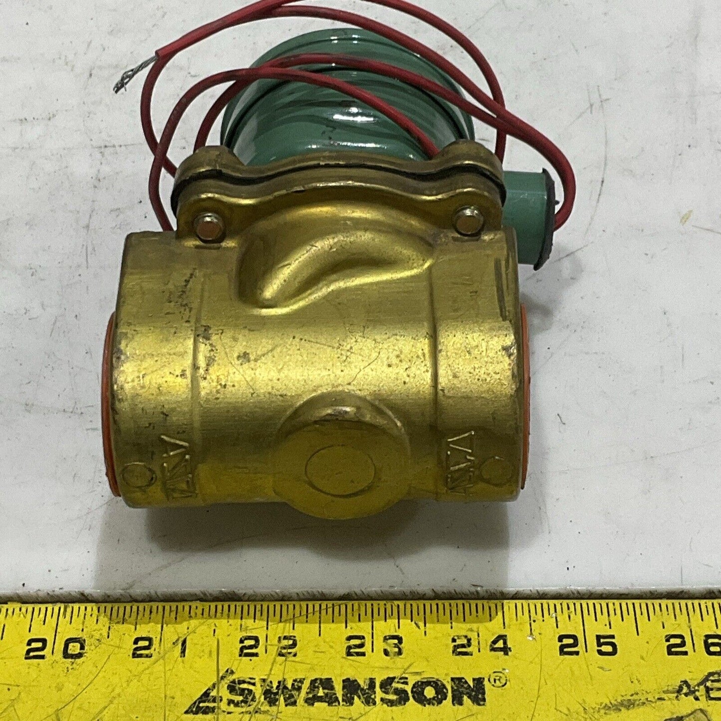 ASCO EF80171 F511009 EF8210B55 SOLENOID VALVE 150/125 PSI 15.4 W 1-1/4 PIPE 120V