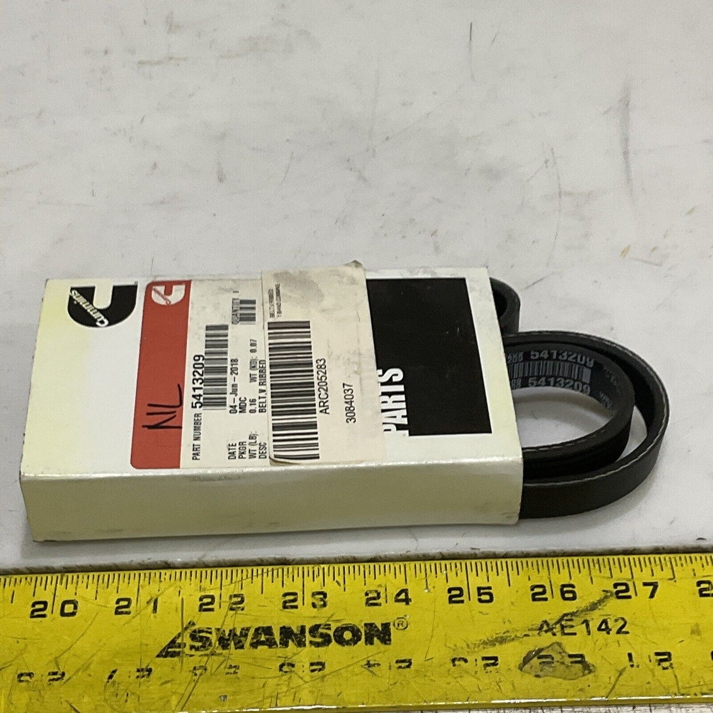 CUMMINS 5413209 V RIBBED BELT U4M