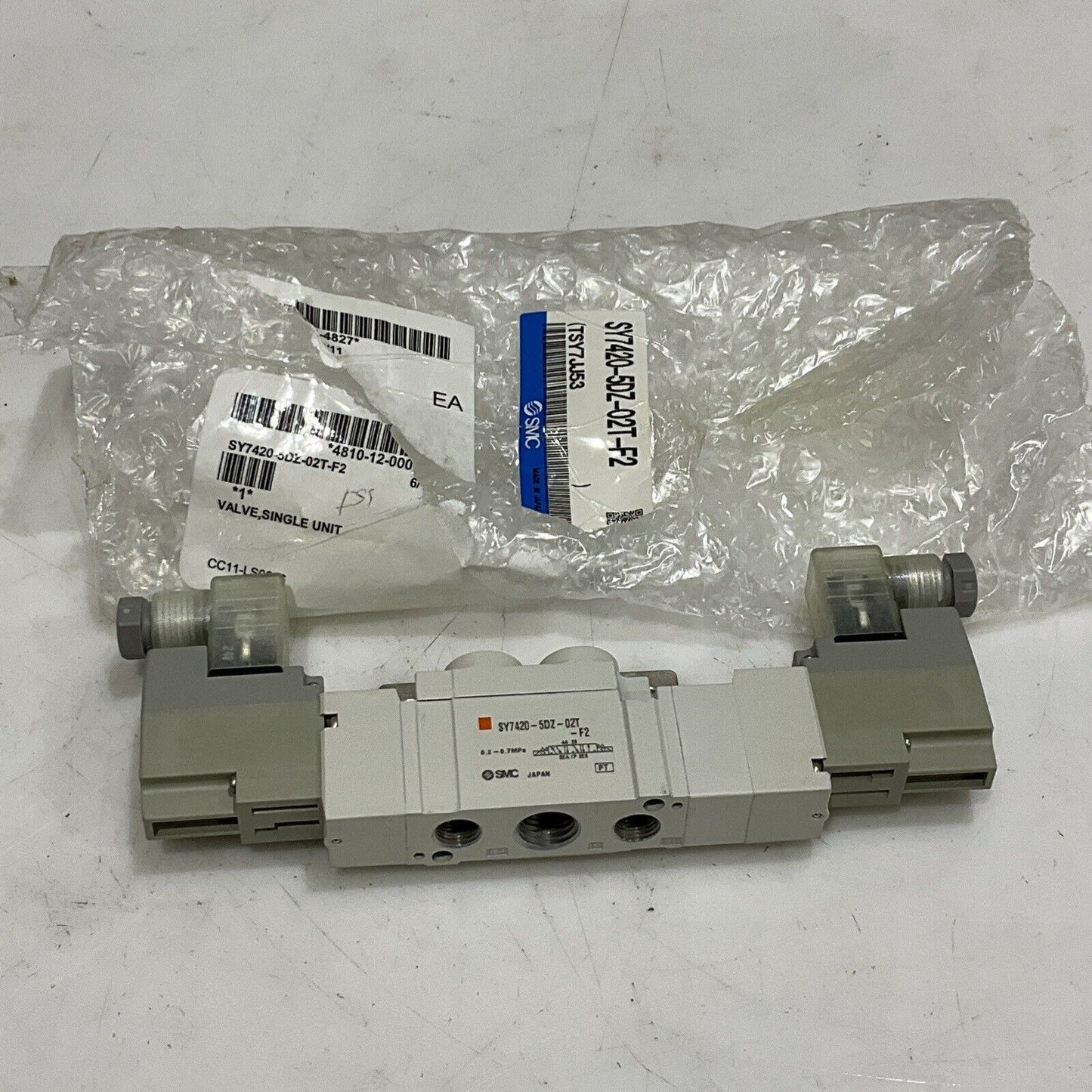 SMC SY7420-5DZ-02T-F2 SOLENOID VALVE 0.2-0.7 MPA U3S