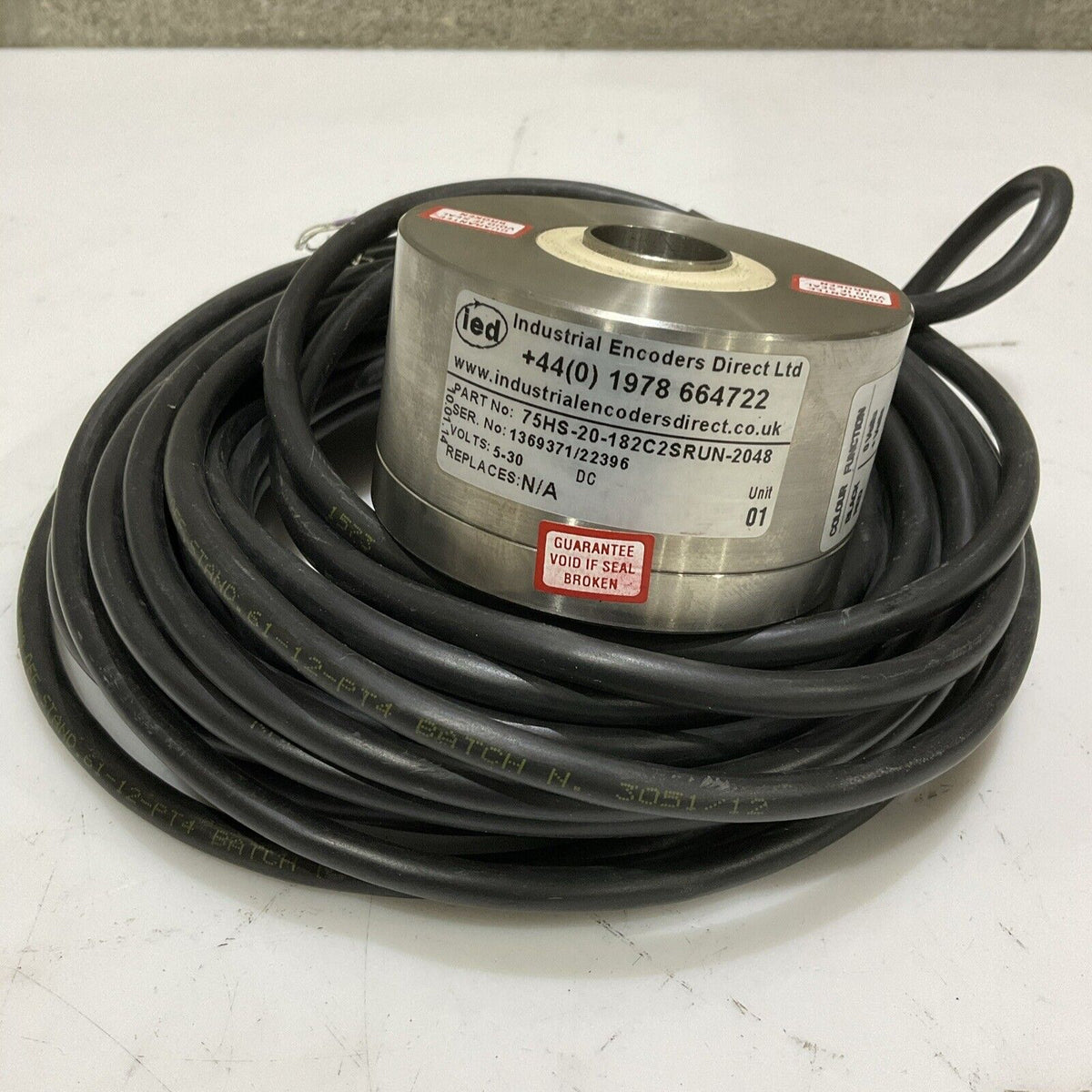 IED ENCODER 75HS-20-182C2SRUN-2048   5-30 V U4M