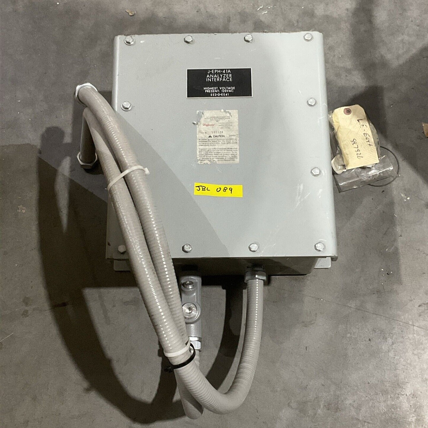 J-EPH-41A ANALYZER INTERFACE FOR PRESSURIZATION SYSTEM CDM