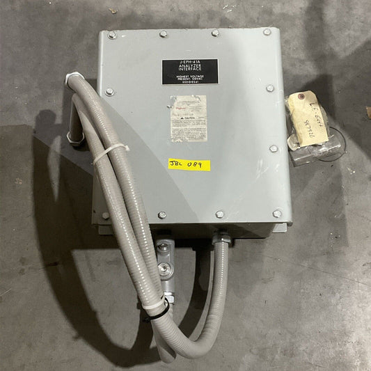 J-EPH-41A ANALYZER INTERFACE FOR PRESSURIZATION SYSTEM CDM