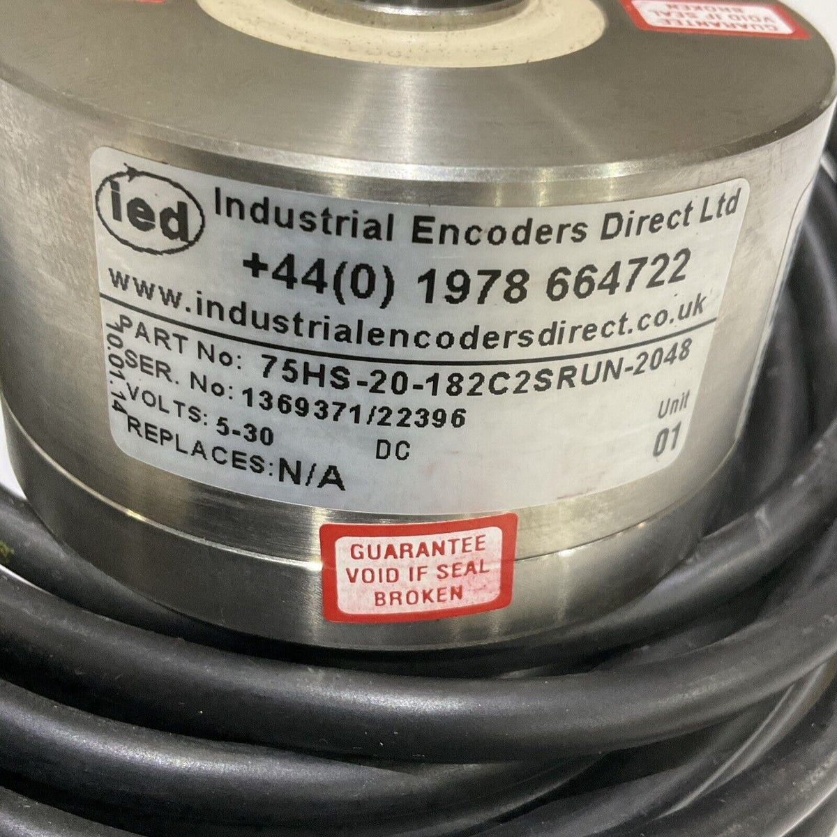 IED ENCODER 75HS-20-182C2SRUN-2048   5-30 V U4M