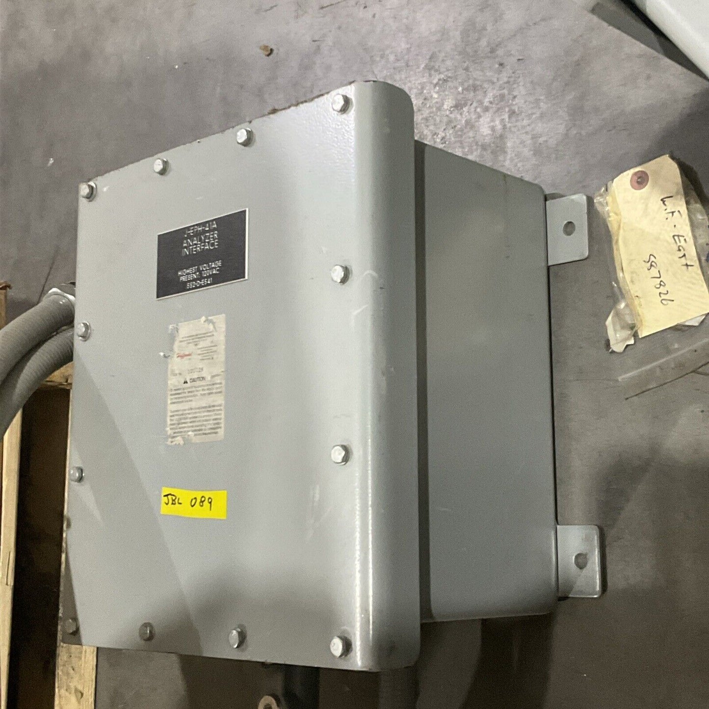 J-EPH-41A ANALYZER INTERFACE FOR PRESSURIZATION SYSTEM CDM