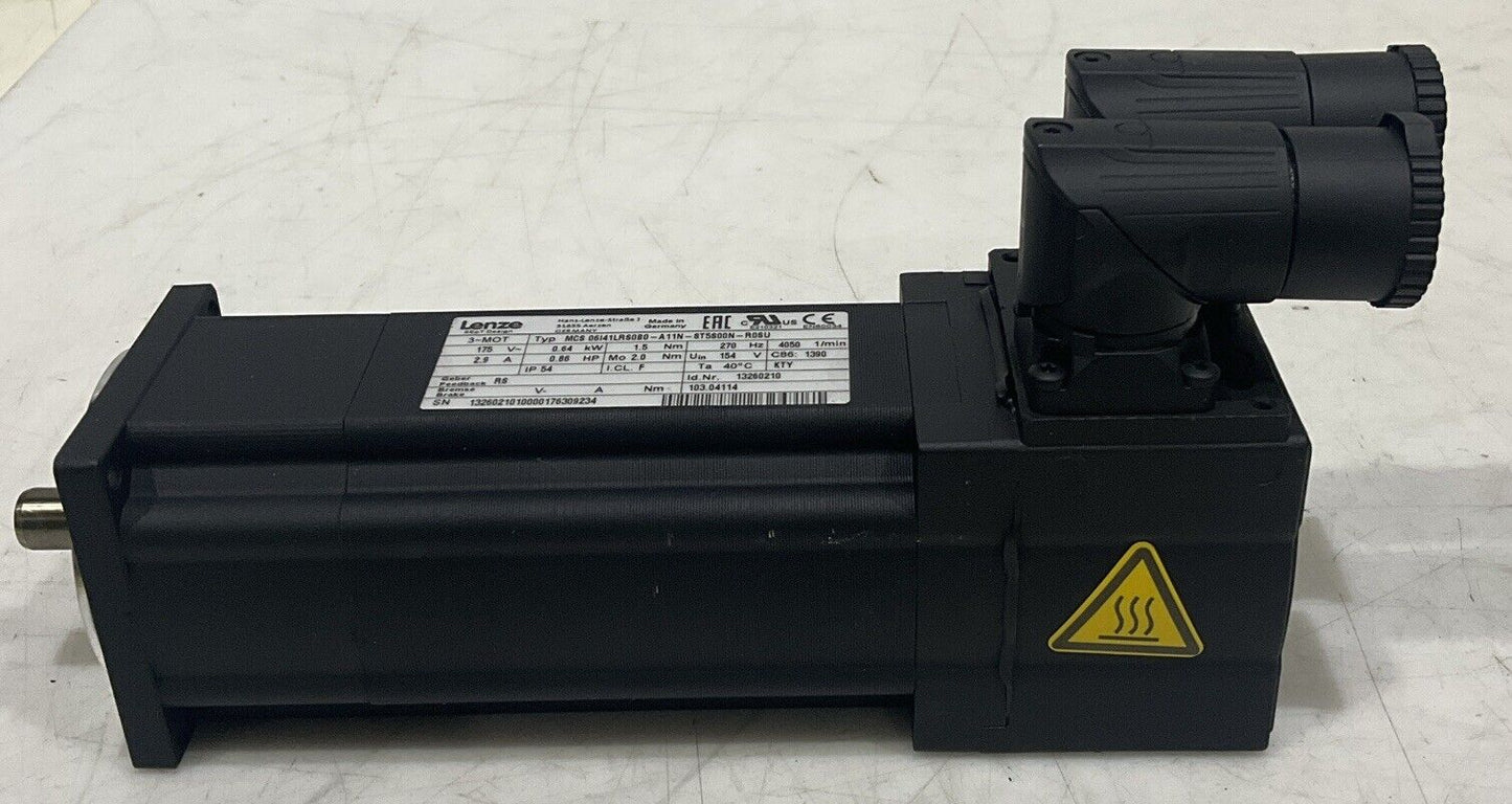 LENZE MCS 06I41LRS0B0-A11N-ST5S00N-R0SU SERVO MOTOR U3S