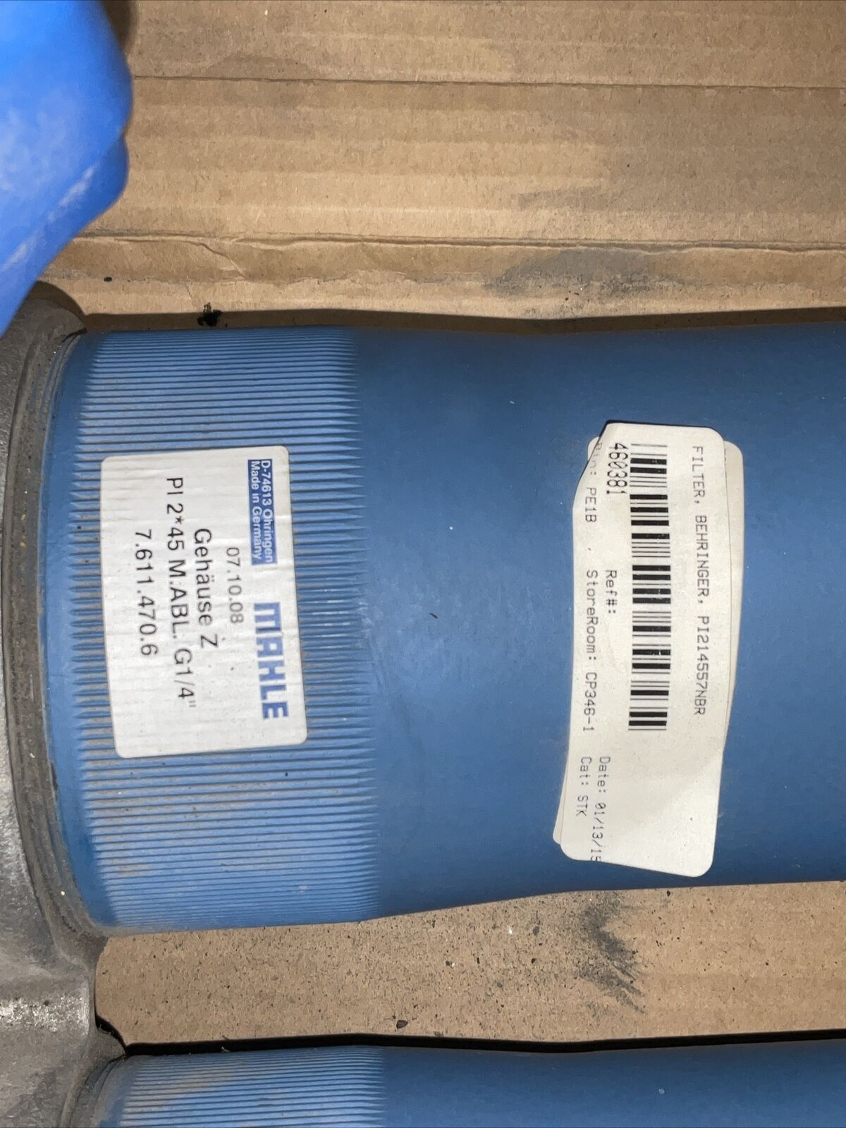 MAHLE P1214557NBR 7.784.562.1 BEHRINGER FILTER U3S