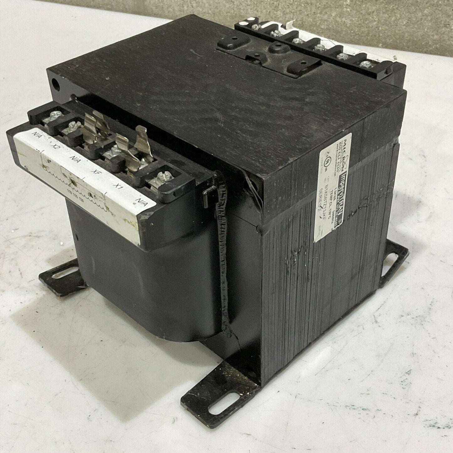MICRON B1K5ABTZ13JKF TRANSFORMER 1.5KVA 50/60HZ SERIES 2 U4M