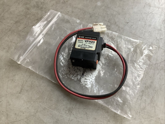 SMC VF1120 SOLENOID VALVE 21-26VDC RM6