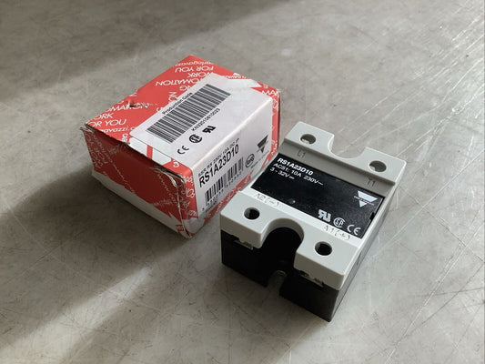 CARLO GAVAZZI RS1A23D10 SOLID STATE RELAY 230VAC 10A 3-32VDC RM6