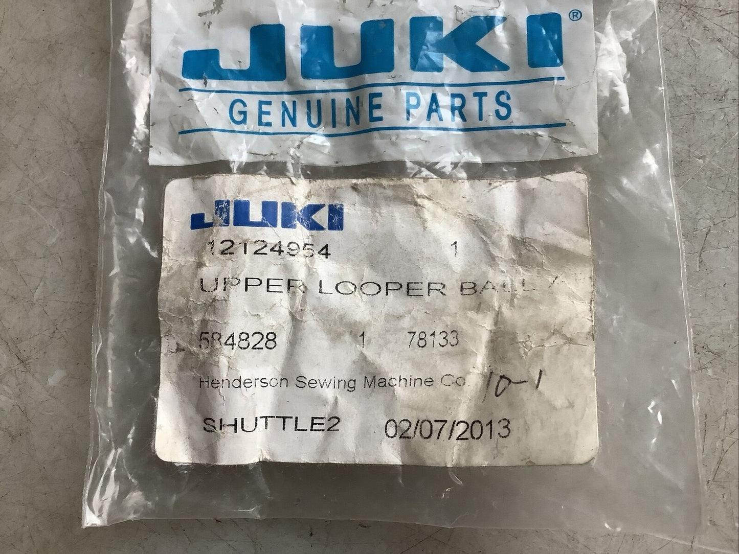 JUKI 12124954 UPPER LOOPER BALL ARM RM6