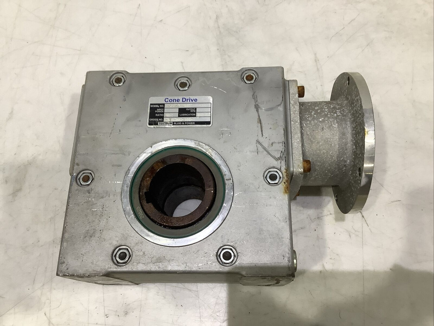 TEXTRON B091040.WAEQ1 CONE DRIVE SPEED REDUCER 40:1 RATIO U4M