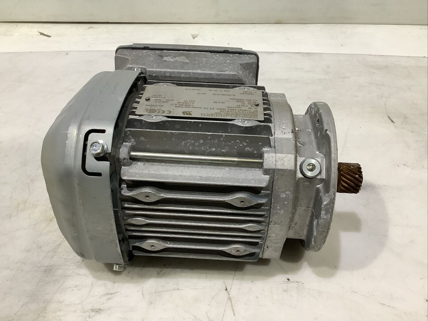 SEW EURODRIVE DRS71S4/FG/EI76 GEARMOTOR 1700RPM 0.5HP 266/460V U4M