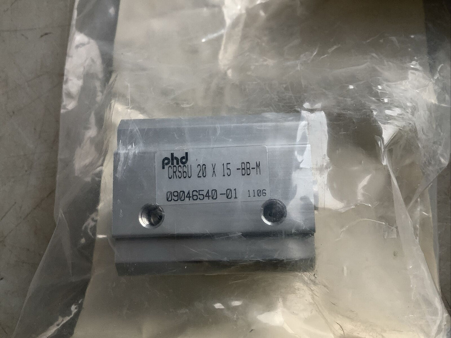 PHD CRS6U20X15-BB-M PNEUMATIC CYLINDER U3S - LOT OF 3