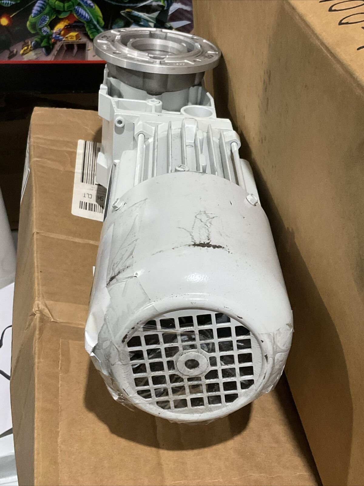 LENZE GKR03-2M HAR 063C42 MDEMARS 063-42 GEARBOX MOTOR 50/60HZ 1.370 RMIN U3S