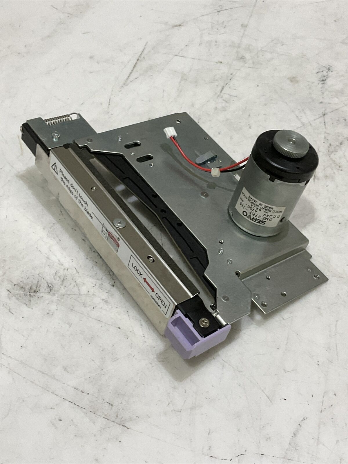 SATO R05486000 CUTTER ASSEMBLY GT4 BC PRINTER 3230-15-000-0577 U3S