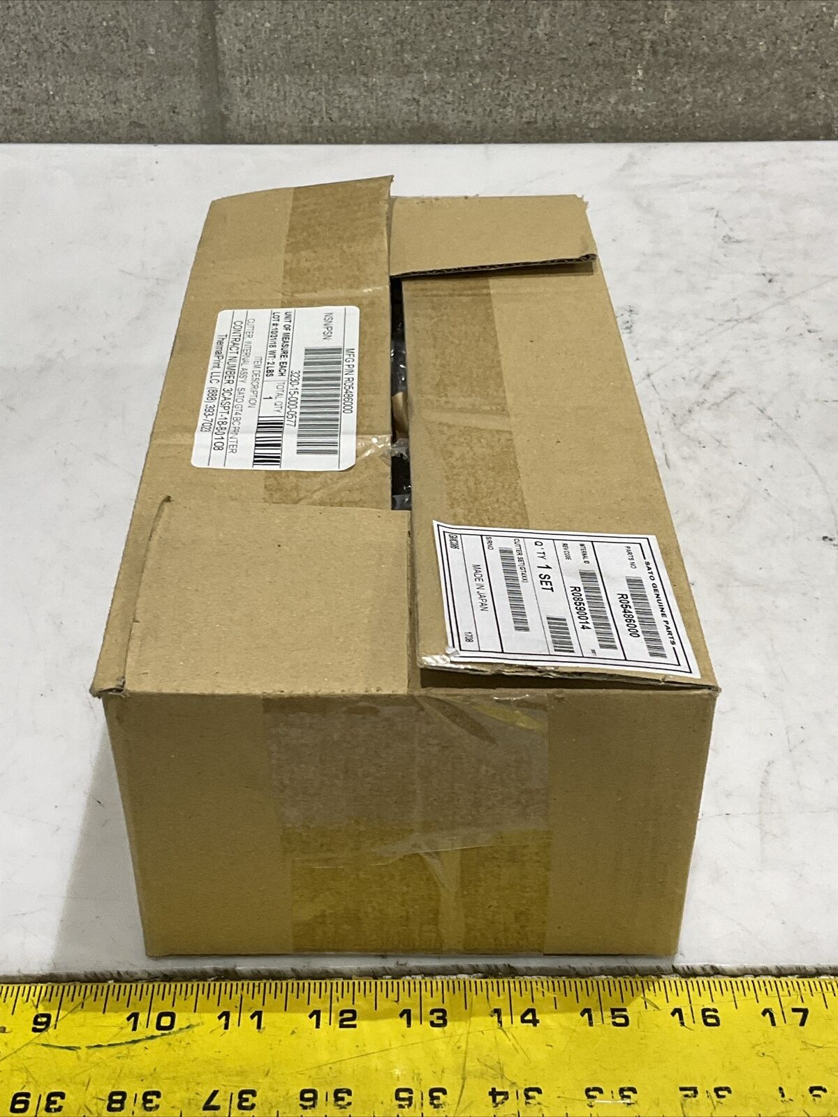 SATO R05486000 CUTTER ASSEMBLY GT4 BC PRINTER 3230-15-000-0577 U3S