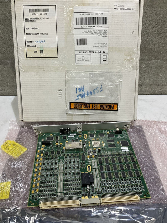 ALTERA RECOM 174K420G01 5998-11-000-5750 V2 FEEDER PROGRAMMED BOARD U3S