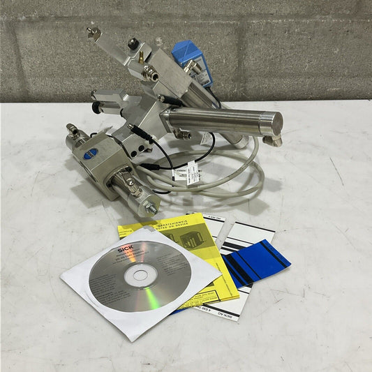 BIMBA SICK PNEUMATIC ROTARY ACTATOR ASSEMBLY CPT-01927-A CLV420-3010S04 U3S