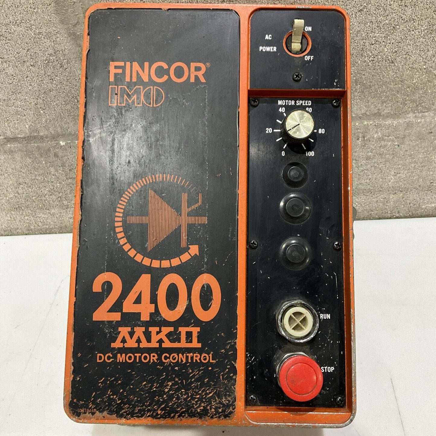 FICOR IMO 2492 2400 MKII DC MOTOR CONTROL RM6