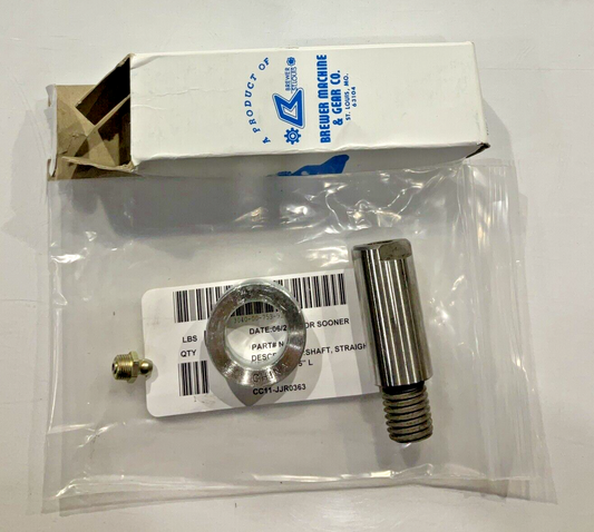 BREWER MACHINE& GEAR CO. N02  SHAFT ,STRAIGHT  U3S