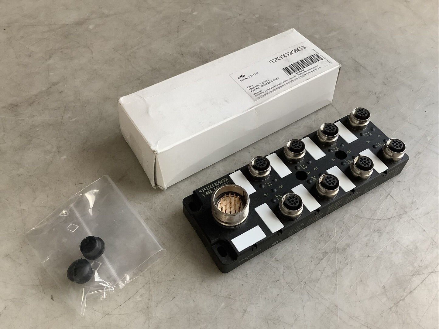 TURCK 8MB12Z-5-CS19 JUNCTION BOX U3S