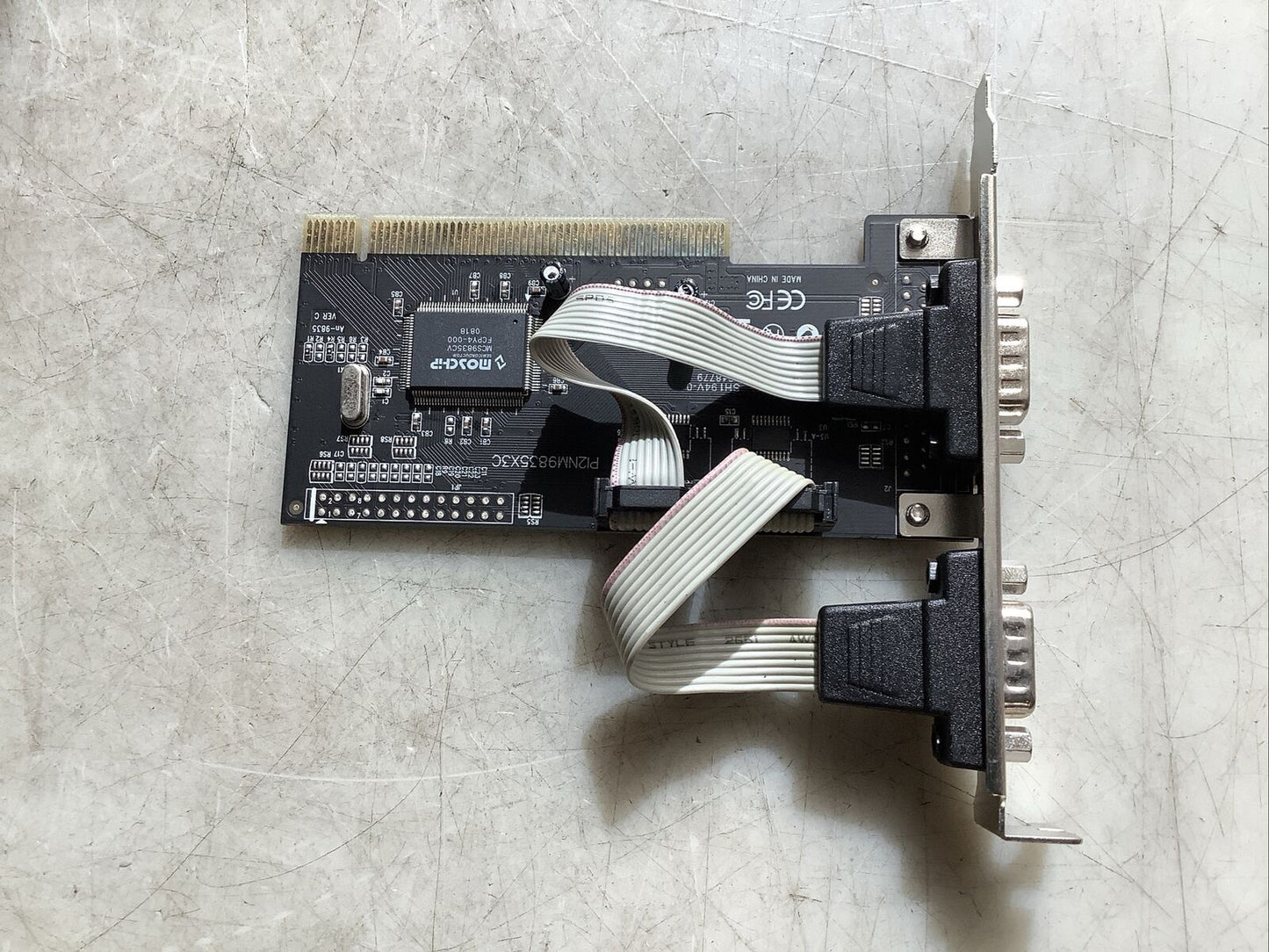 ROSEWILL RC-301 2-PORT SERIAL PCI ADAPTER CARD U3S - LOT OF 2