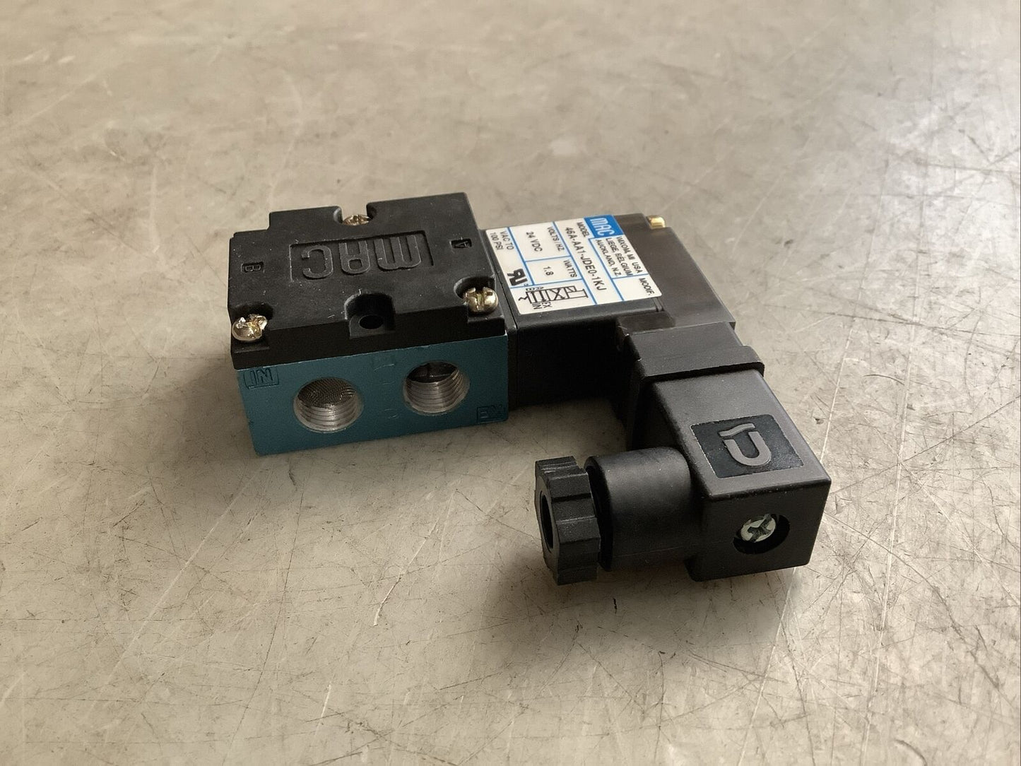 MAC 46A-AA1-JDE0-1KJ SOLENOID VALVE U3S