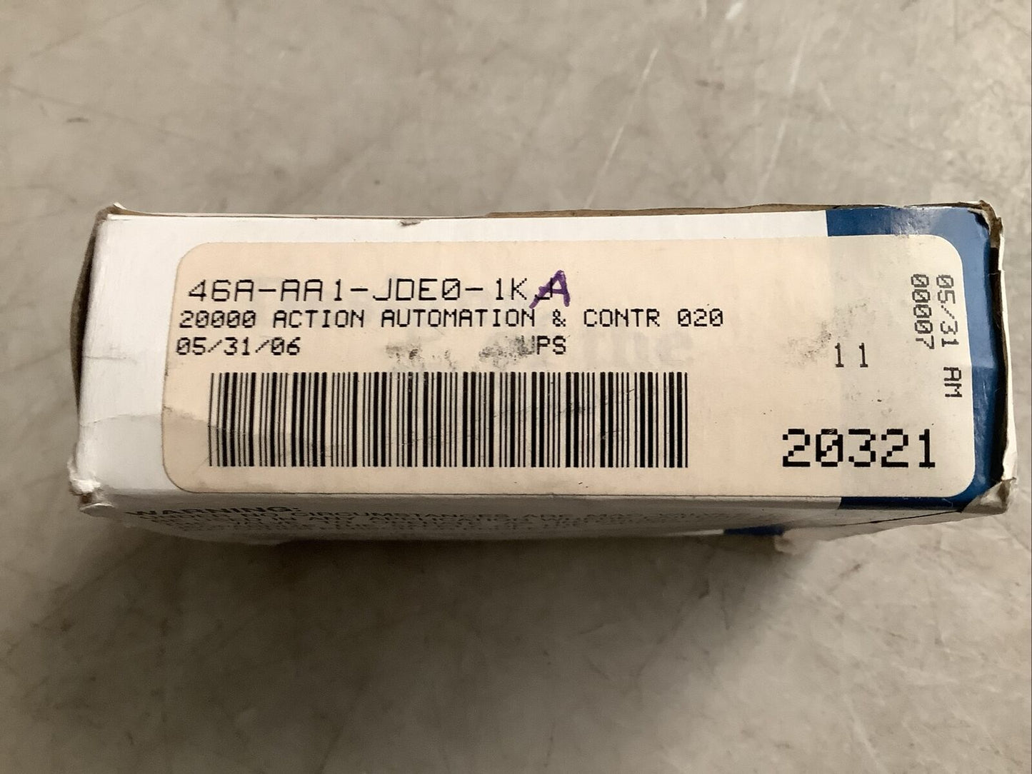 MAC 46A-AA1-JDE0-1KJ SOLENOID VALVE U3S