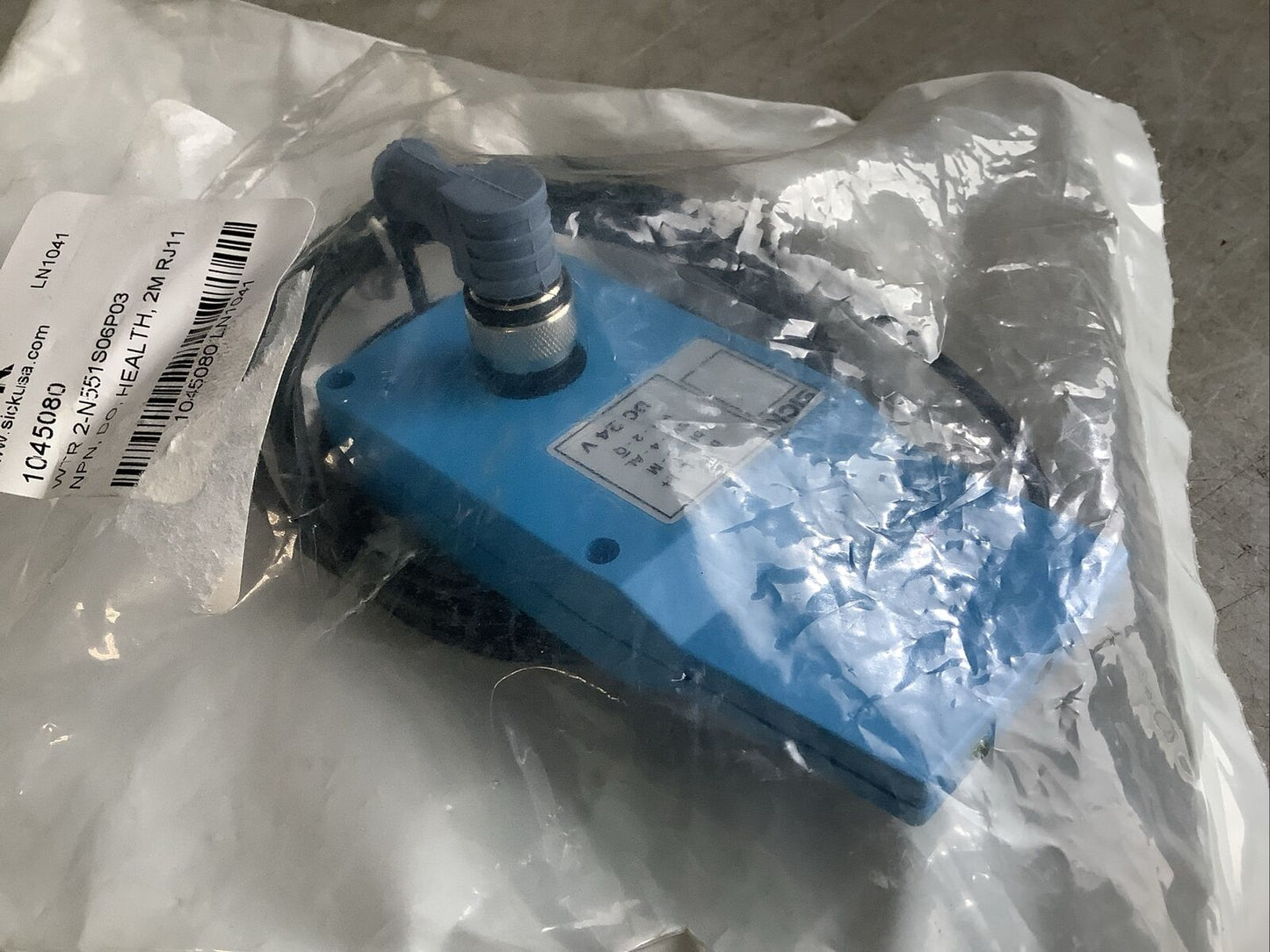 SICK WTR2-N551S06P03 1045080 PHOTOELECTRIC SENSOR PHOTO EYE U3S