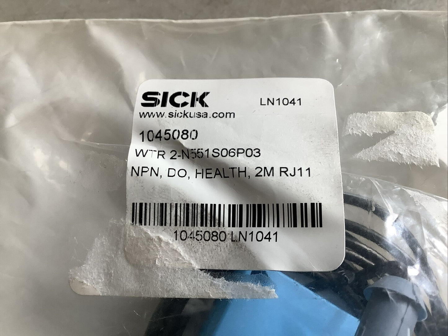 SICK WTR2-N551S06P03 1045080 PHOTOELECTRIC SENSOR PHOTO EYE U3S