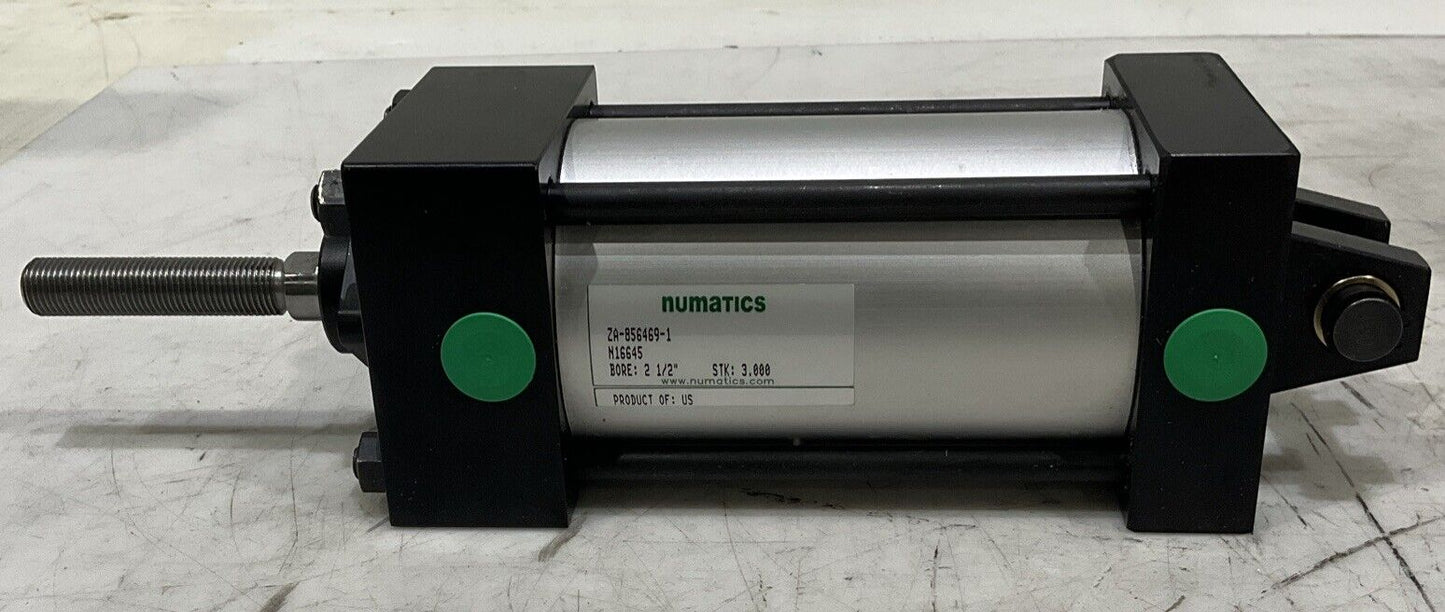 NUMATICS ZA-856469-1 N16645 2 1/2” BORE PNEUMATIC CYLINDER 373