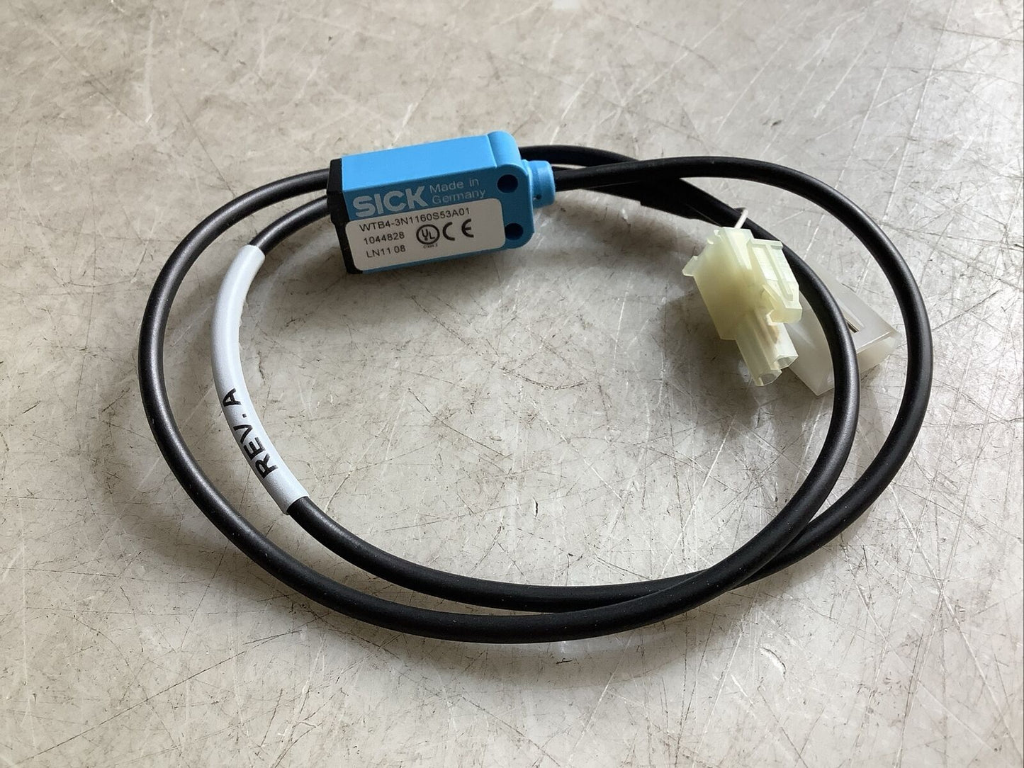 SICK WTB4-3N1160S53A01 1044828 PHOTOELECTRIC PROXIMITY LOOP SENSOR ASSEMBLY U3S