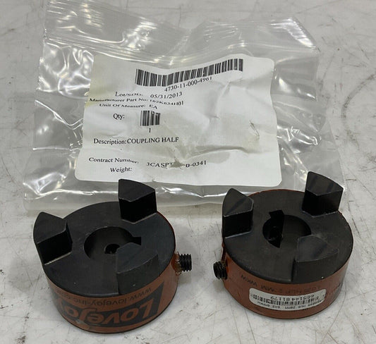 LOVEJOY L095 L-JAW INTERCHANGE COUPLING HALF MARTIN LOT OF 2 U3S