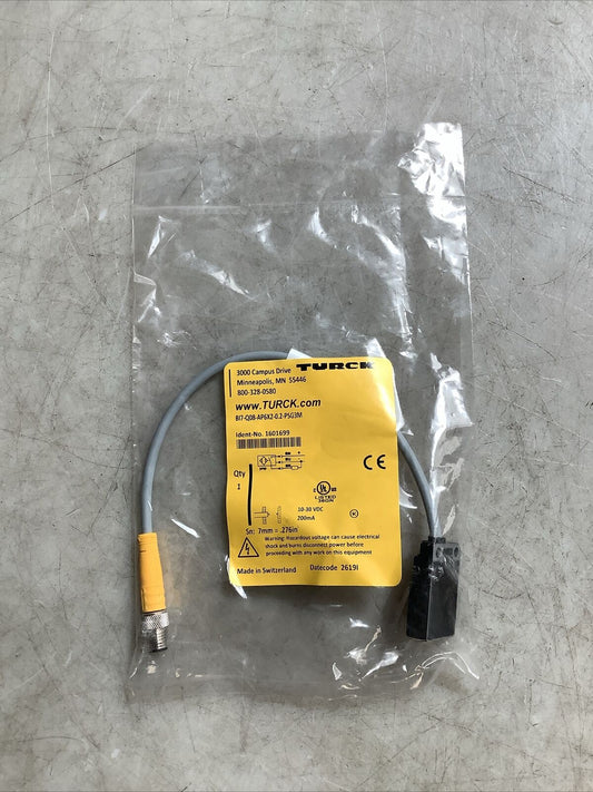 TURCK  BI7-Q08-AP6X2-0.2M-PSG3M 7MM 3 WIRE PNP PROXIMITY SENSOR U3S