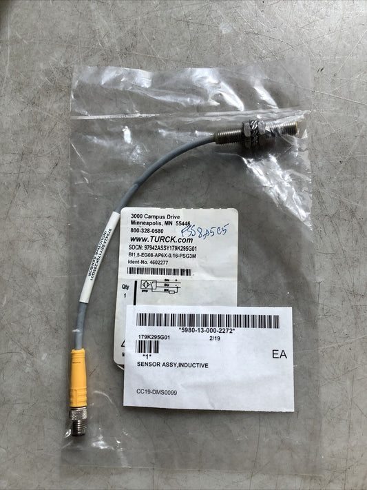 TURCK BI1.5-EG08-AP6X-0.16-PSG3M 4602277 INDUCTIVE SENSOR U3S