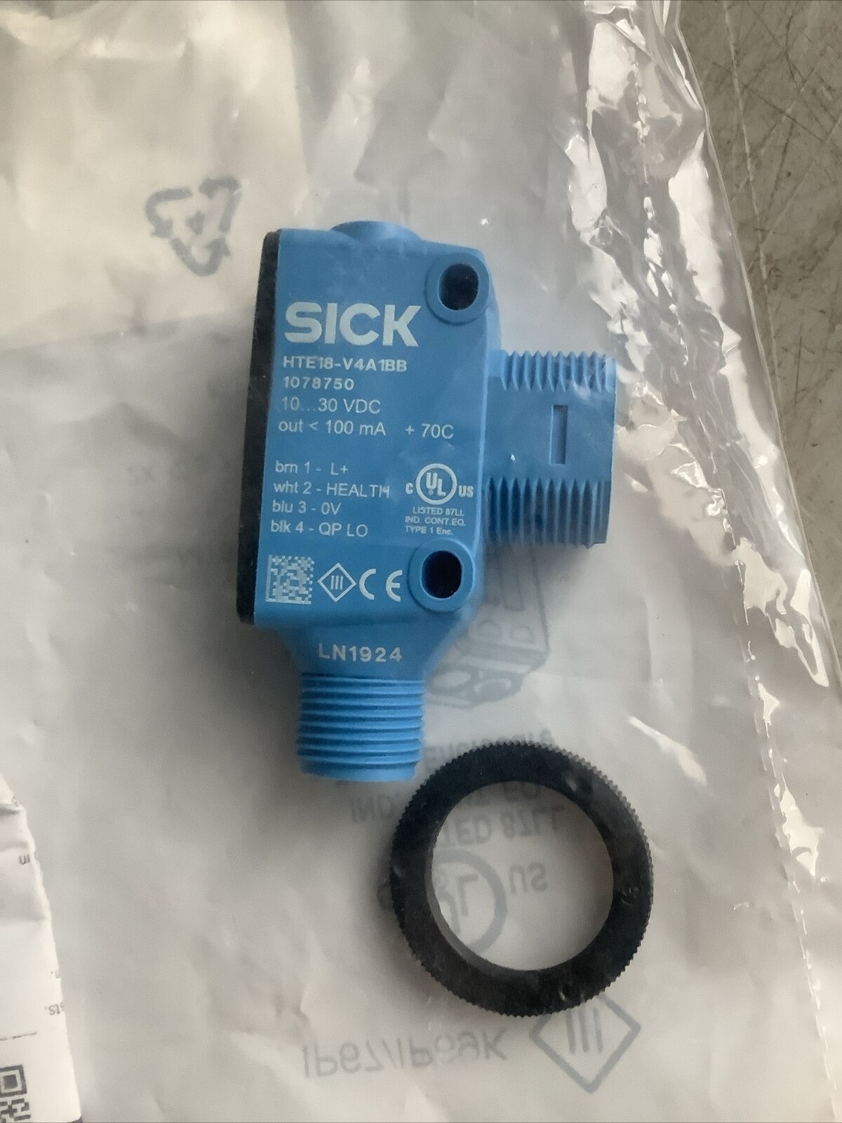 SICK HTE18-V4A1BB 1078750 PHOTOELECTRIC SENSOR SWITCH U3S