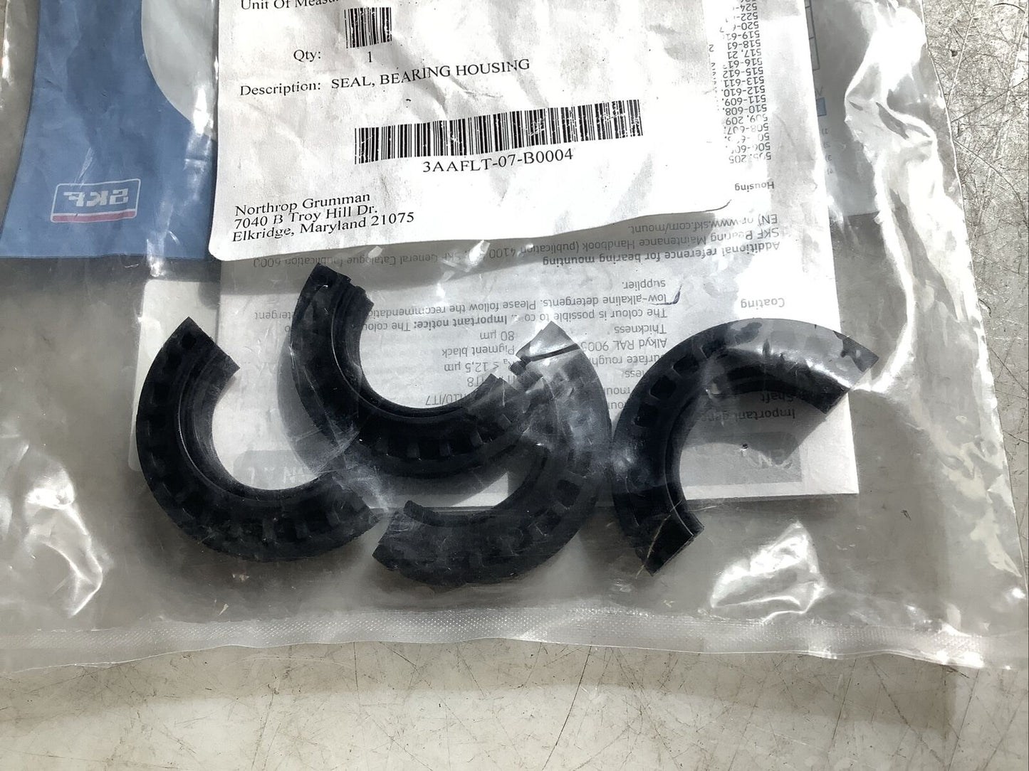 SKF TSN 507 L FOUR LIP SEAL U3S