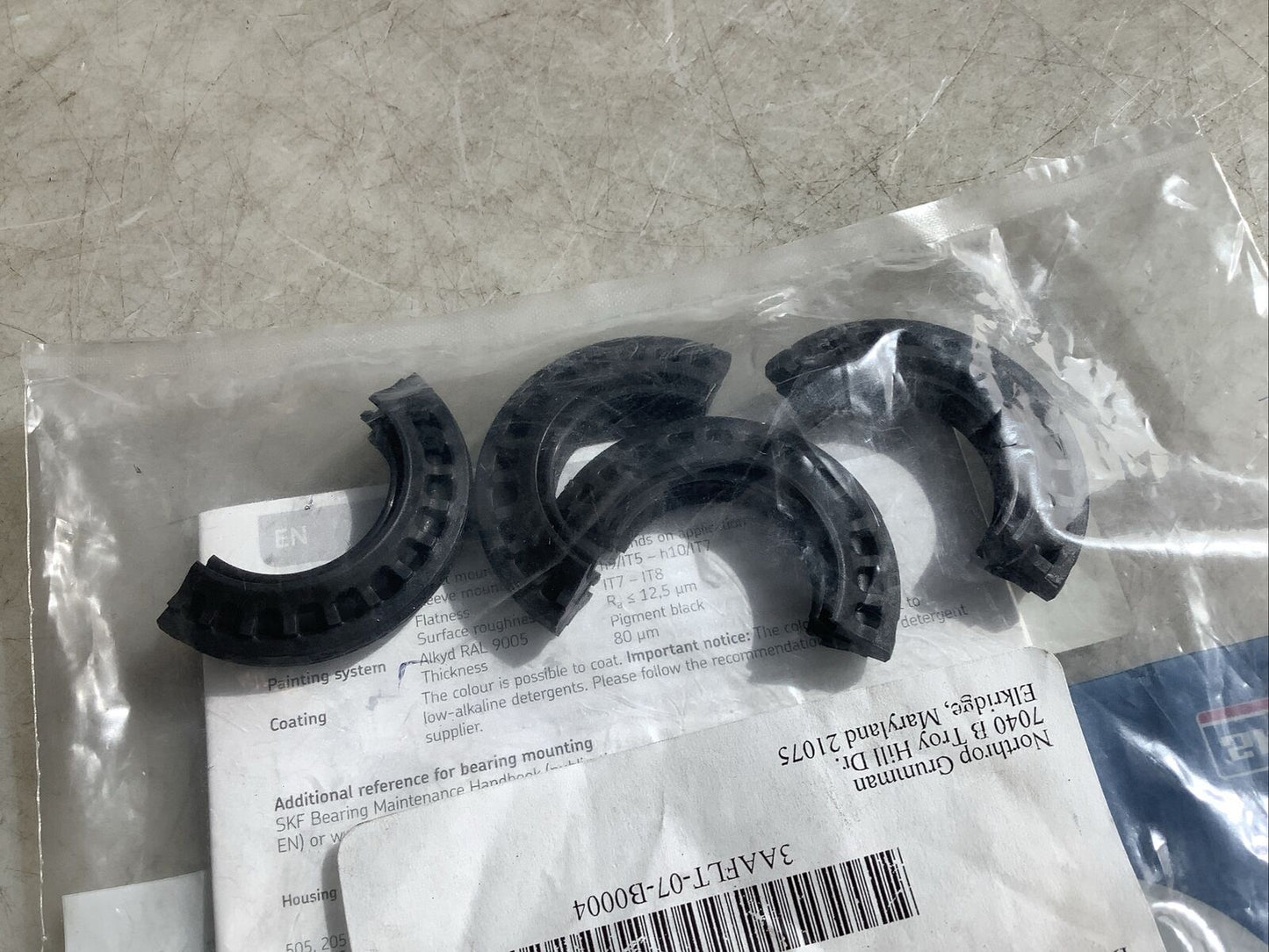 SKF TSN 507 L FOUR LIP SEAL U3S