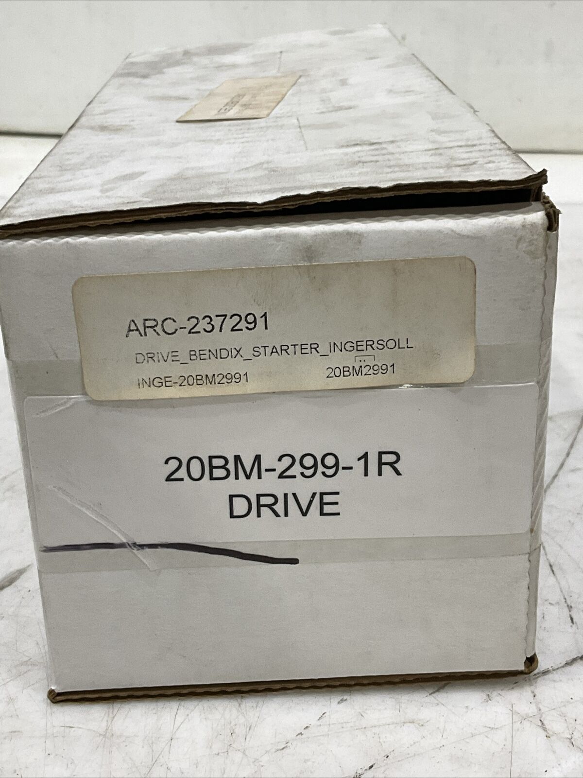 INGERSOLL RAND 20BM-299-1R DRIVE BENDIX STARTER U3S
