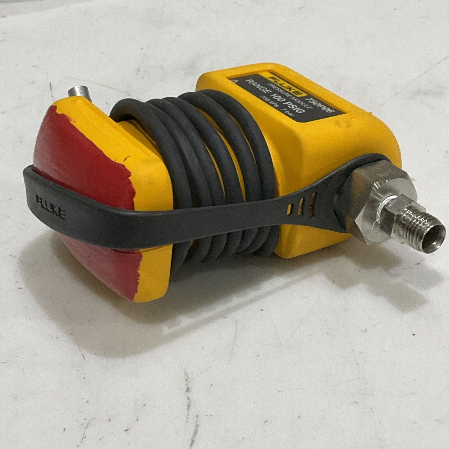 FLUKE 750P06 PRESSURE MODULE RANGE 100 PSIG 700 KPA 7 BAR S8M