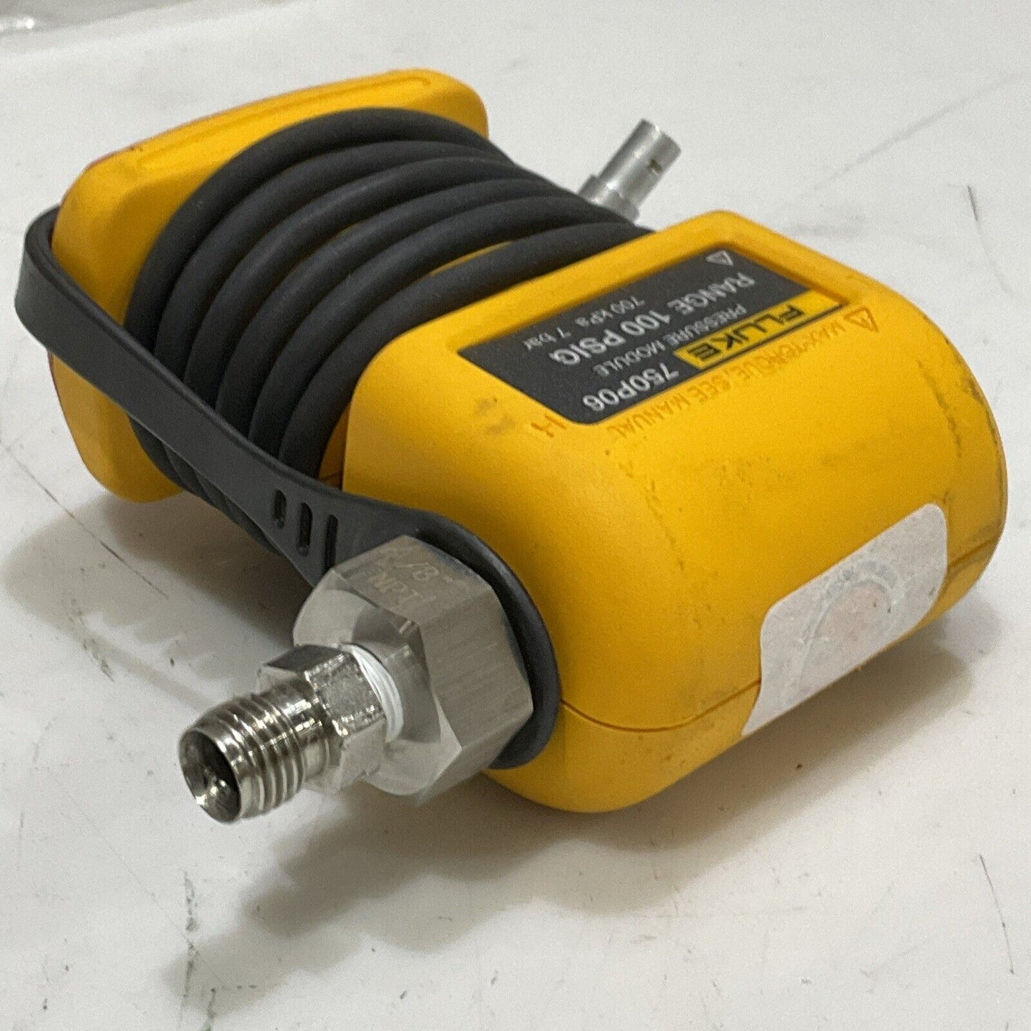 FLUKE 750P06 PRESSURE MODULE RANGE 100 PSIG 700 KPA 7 BAR S8M