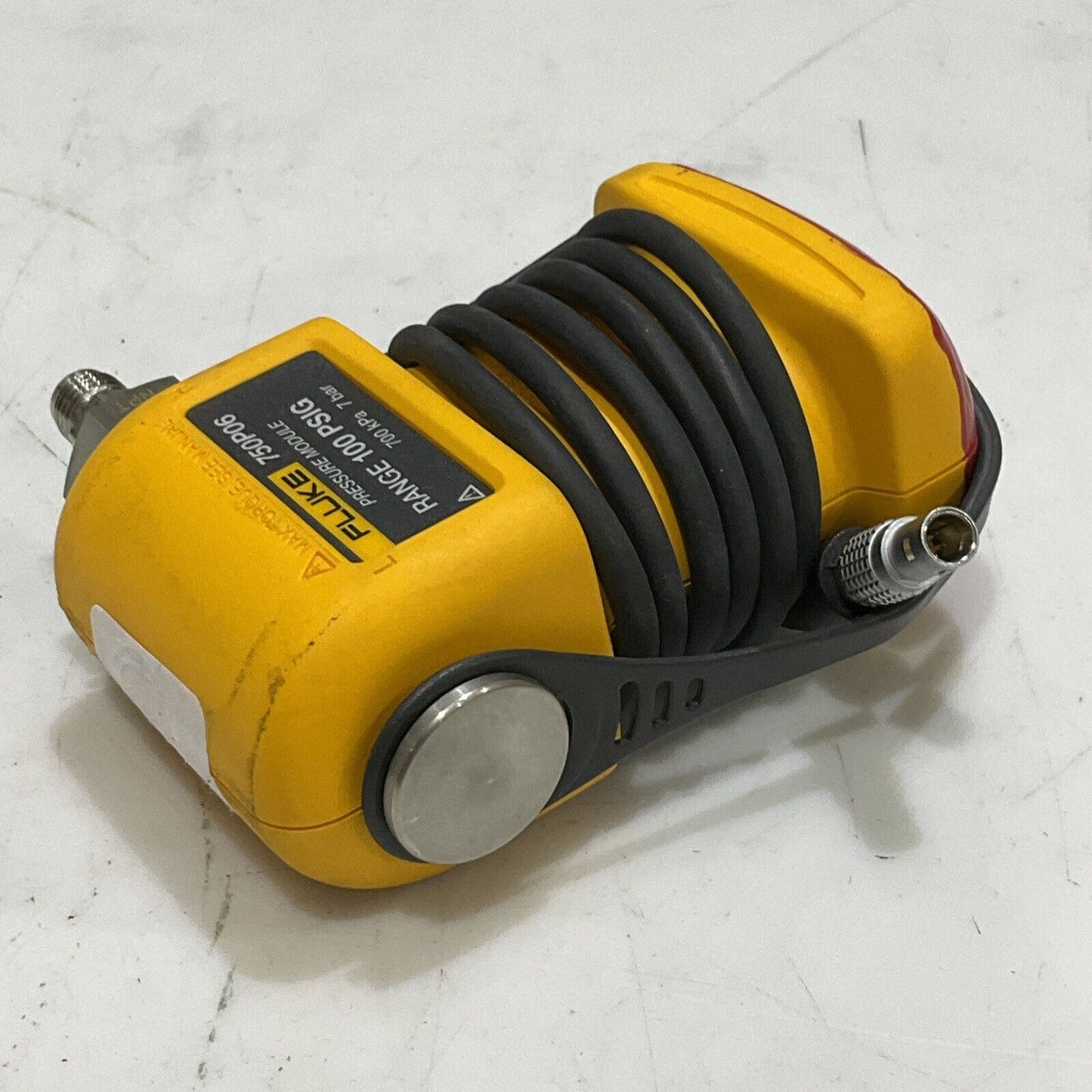 FLUKE 750P06 PRESSURE MODULE RANGE 100 PSIG 700 KPA 7 BAR S8M