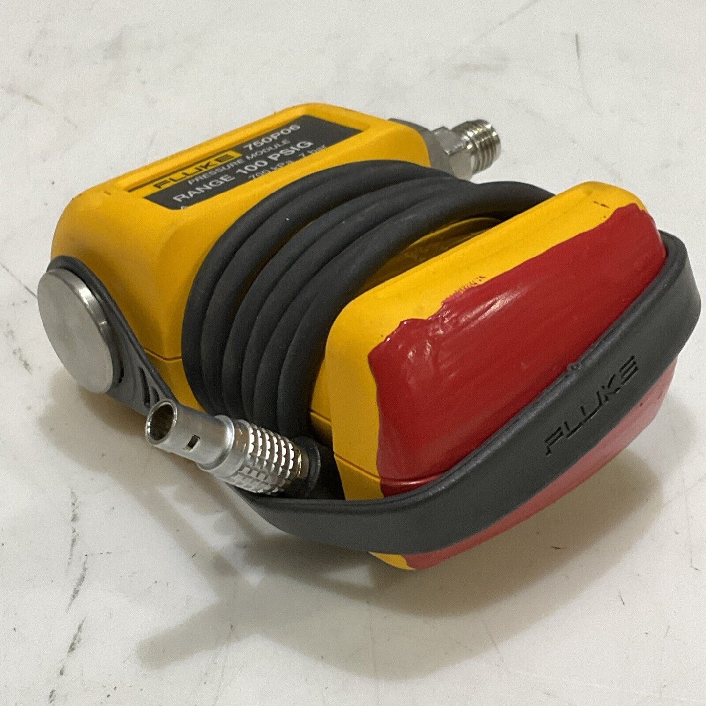 FLUKE 750P06 PRESSURE MODULE RANGE 100 PSIG 700 KPA 7 BAR S8M