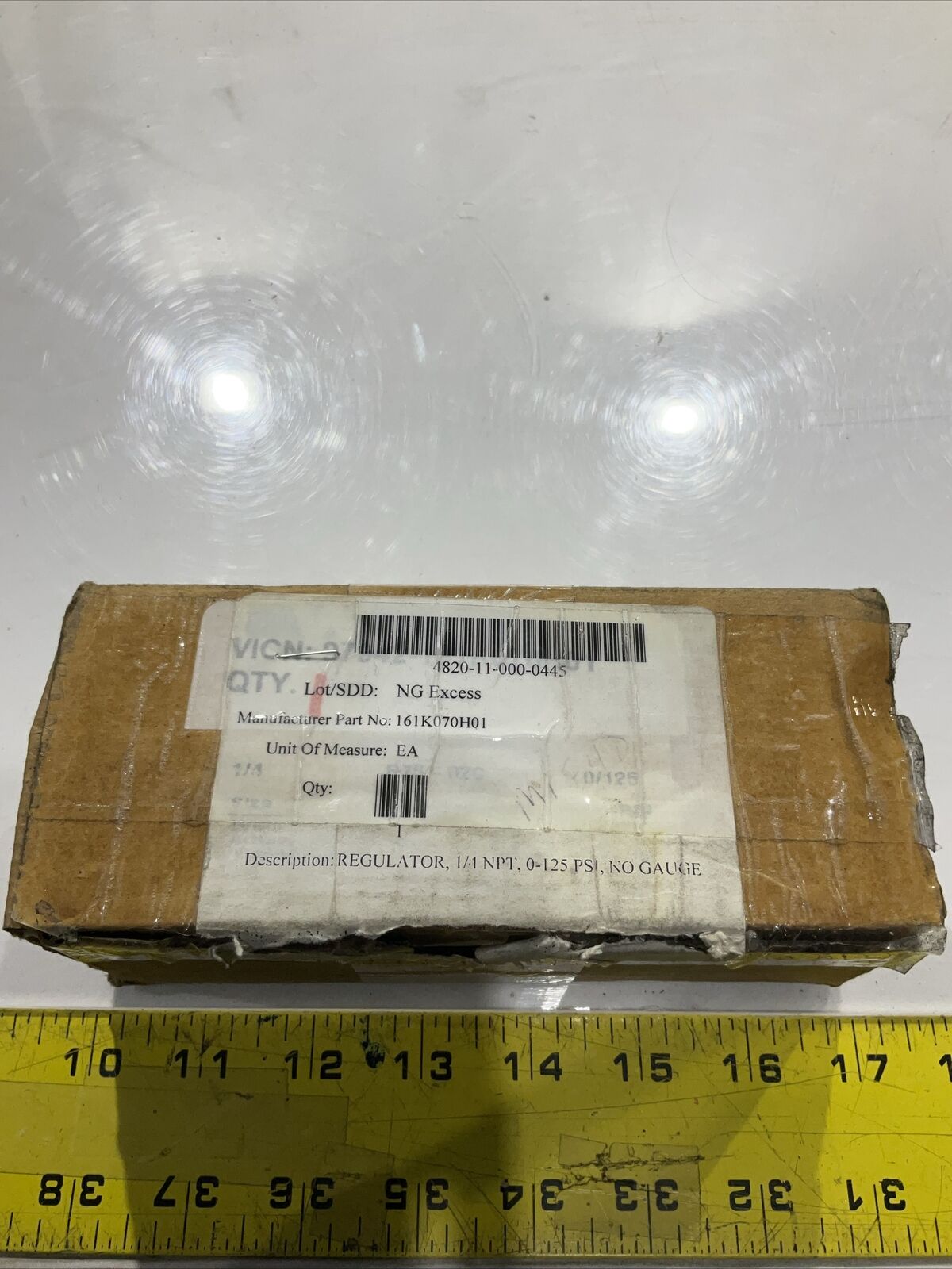 PARKER PNEUMATIC DIVISION R75-02C 161K070H01 REGULATOR1/4 NPT  U3S