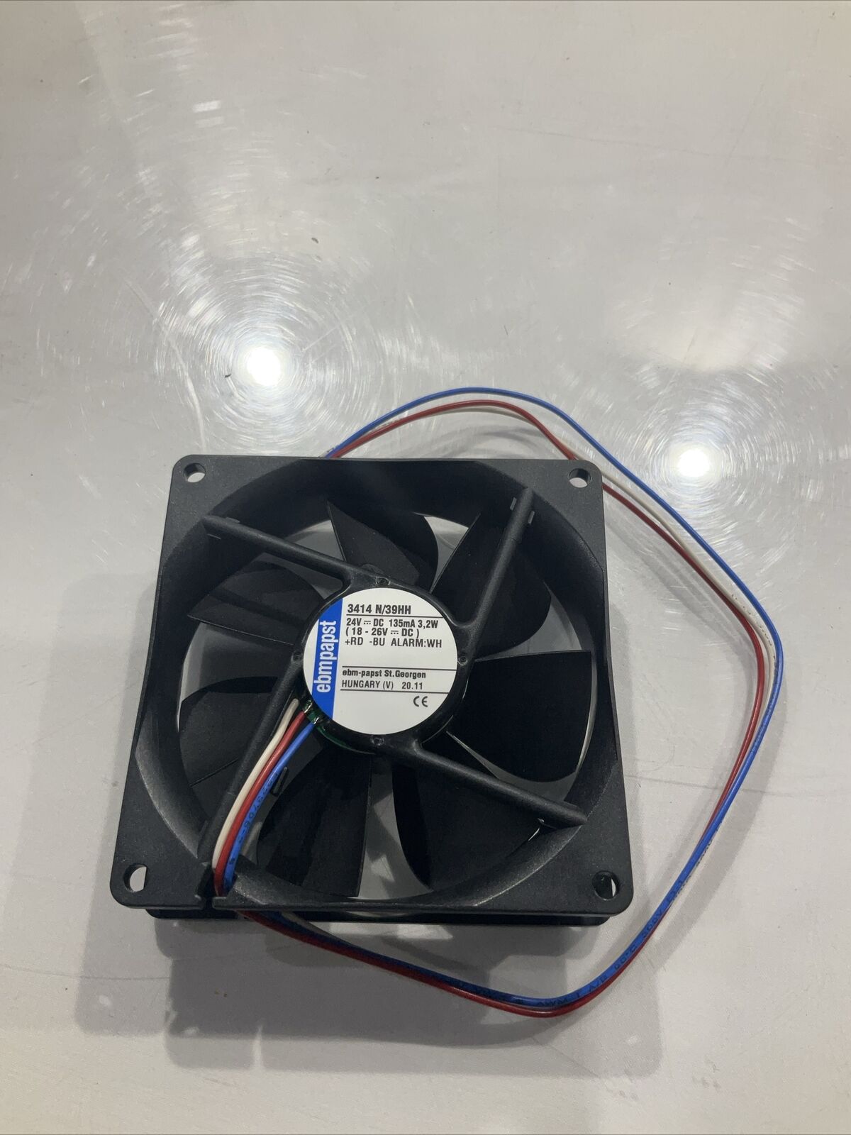EBMPAPST  3414 N/39HH  FAN , AXIAL U3S