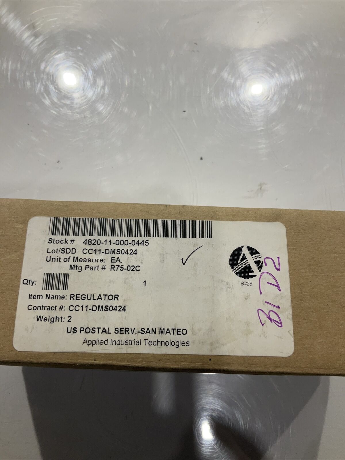 PARKER R75-02C  WATTS  REGULATOR  U3S