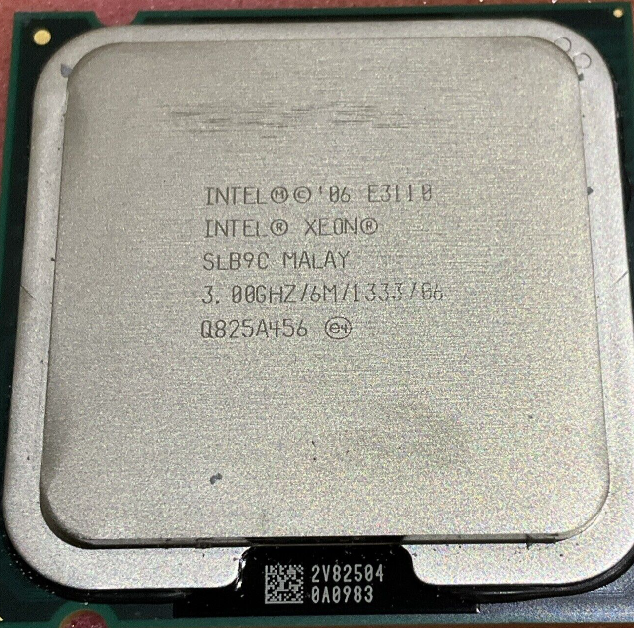 INTEL FOXCONN E3110 D60188–001 FC816312 1A001Q200 PROCESSOR ASSEMBLY U3S