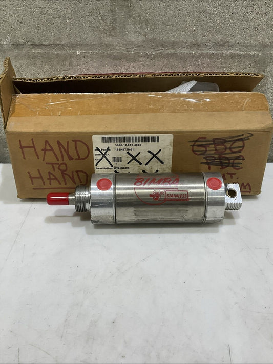BIMBA M-502 5-DXP PNEUMATIC CYLINDER U3S