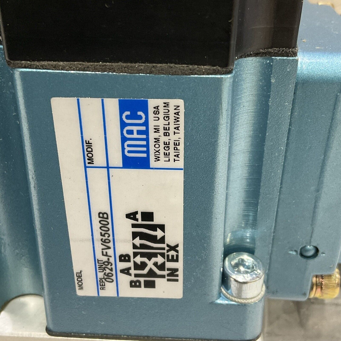 MAC 0629-FV6500B PPE-871BAAA UPSTREAM VACUUM CHAMBER U3S